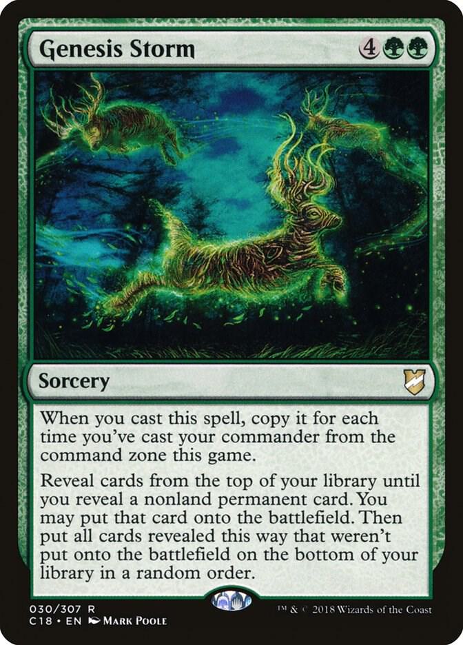 Genesis Storm, Commander 2018 30