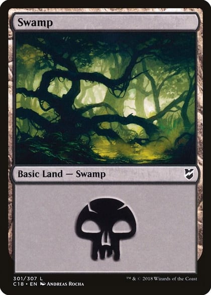 Swamp (301), Commander 2018 301