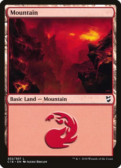 Mountain (302), Commander 2018 302