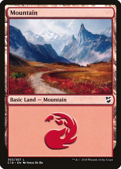 Mountain (303), Commander 2018 303