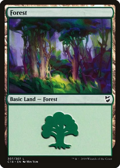 Forest (307), Commander 2018 307