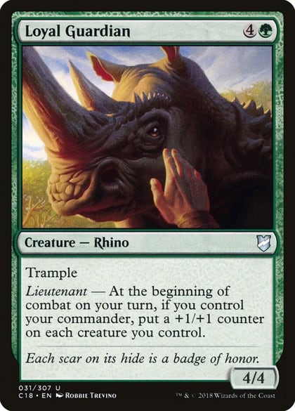 Loyal Guardian, Commander 2018 31
