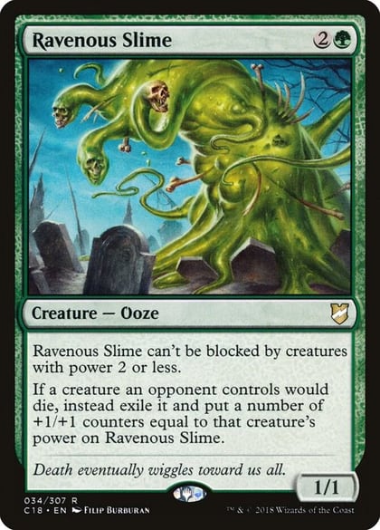 Ravenous Slime, Commander 2018 34