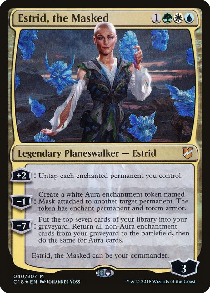 Estrid, the Masked, Commander 2018 40