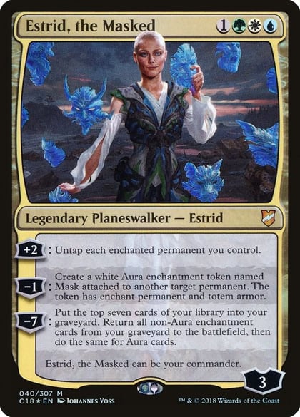 Estrid, the Masked, Commander 2018 40