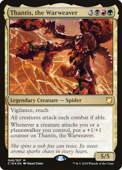 Thantis, the Warweaver, Commander 2018 46