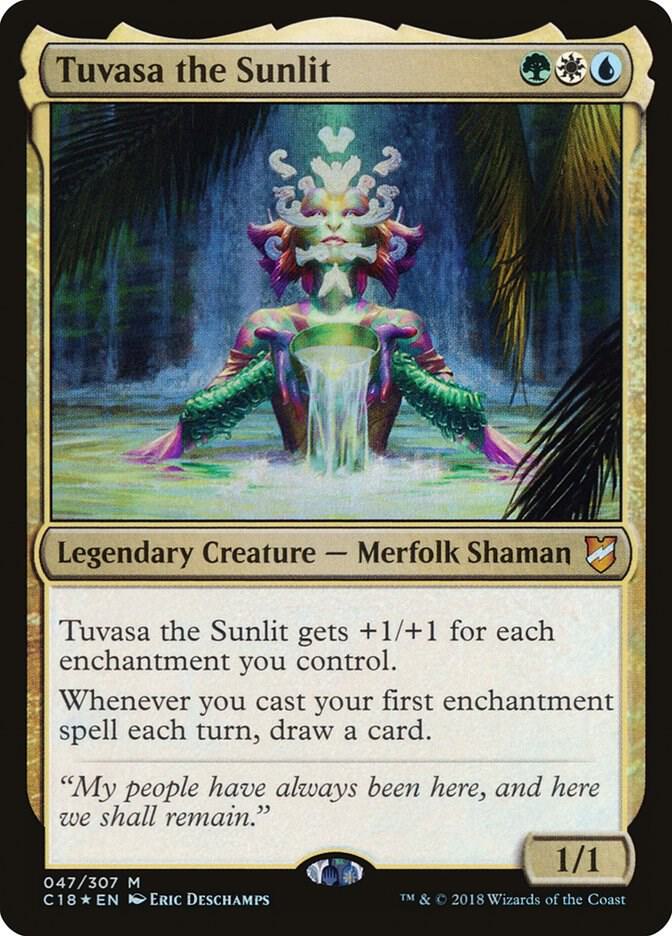Tuvasa the Sunlit, Commander 2018 47