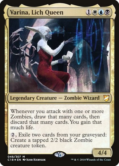 Varina, Lich Queen, Commander 2018 48