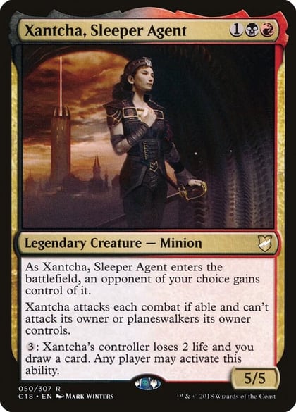 Xantcha, Sleeper Agent, Commander 2018 50