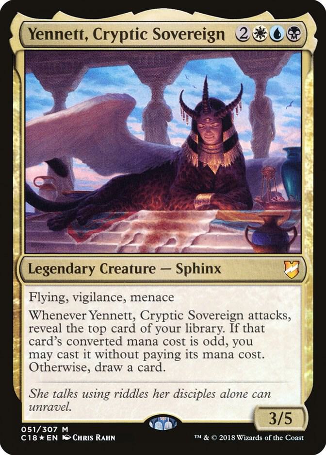 Yennett, Cryptic Sovereign, Commander 2018 51
