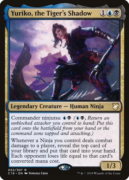 Yuriko, the Tiger's Shadow, Commander 2018 52