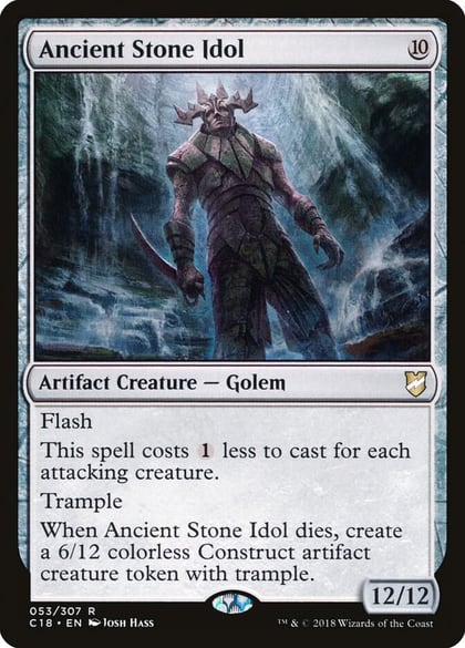 Ancient Stone Idol, Commander 2018 53