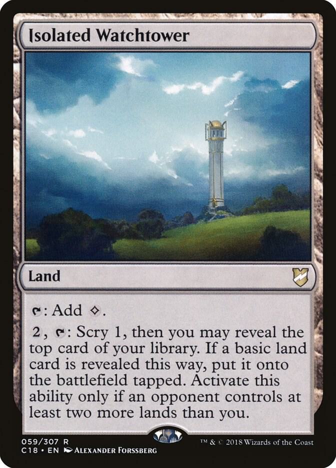 Isolated Watchtower, Commander 2018 59