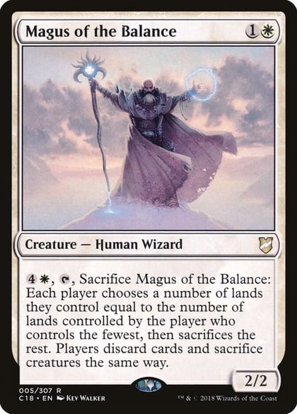 Magus of the Balance, Commander 2018 5