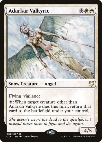 Adarkar Valkyrie, Commander 2018 60