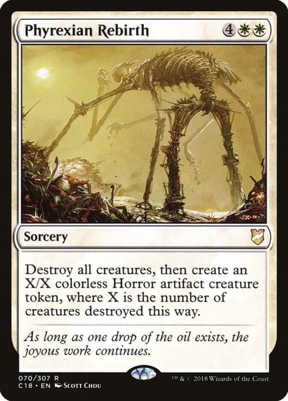 Phyrexian Rebirth, Commander 2018 70