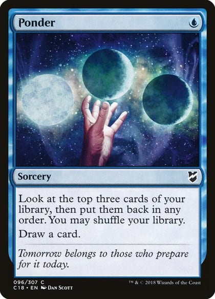 Ponder, Commander 2018 96