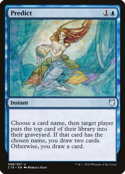 Predict, Commander 2018 98
