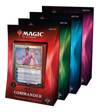 Commander 2018 - Set of 4, Commander 2018 P166596