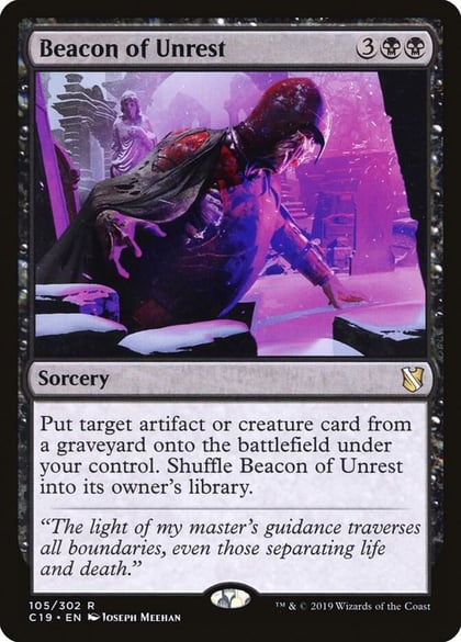 Beacon of Unrest, Commander 2019 105