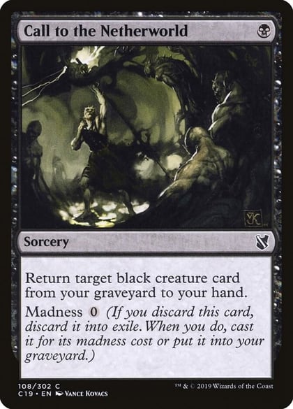 Call to the Netherworld, Commander 2019 108
