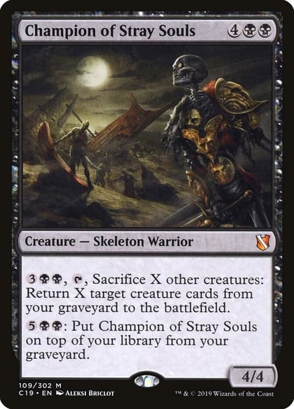 Champion of Stray Souls, Commander 2019 109