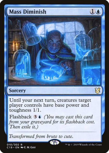 Mass Diminish, Commander 2019 10