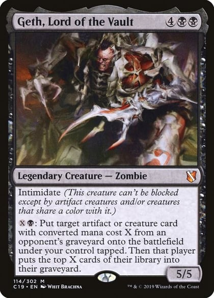 Geth, Lord of the Vault, Commander 2019 114