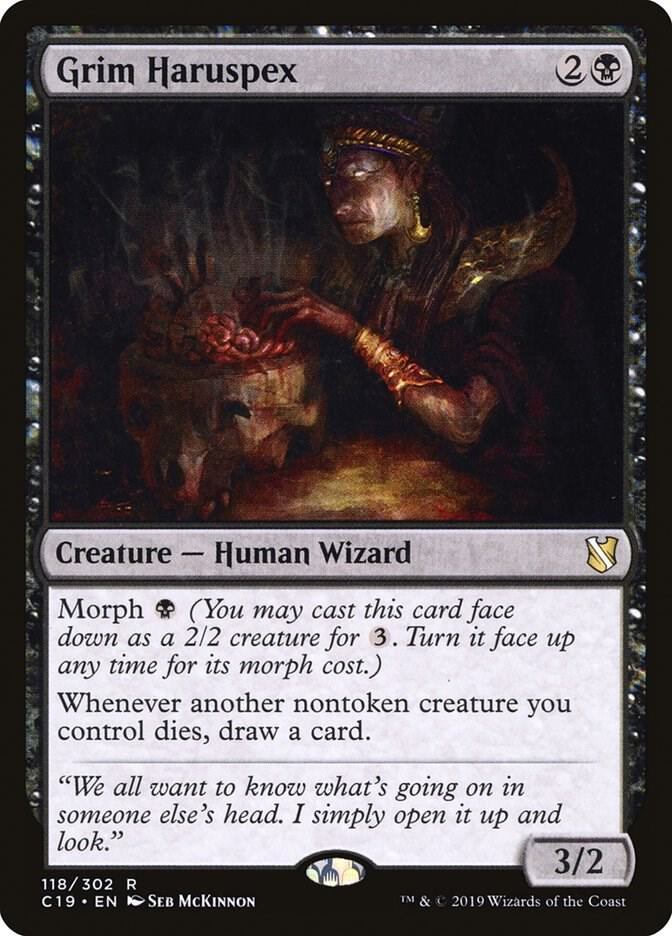 Grim Haruspex, Commander 2019 118