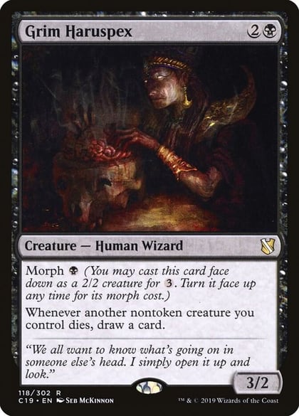 Grim Haruspex, Commander 2019 118