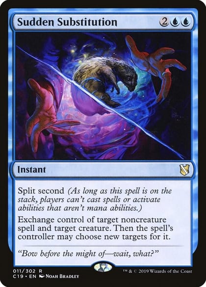 Sudden Substitution, Commander 2019 11