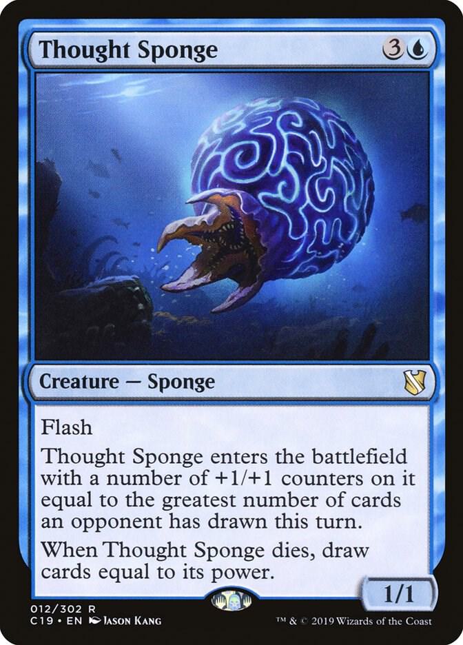 Thought Sponge, Commander 2019 12