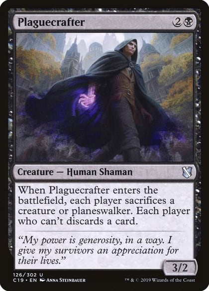 Plaguecrafter, Commander 2019 126