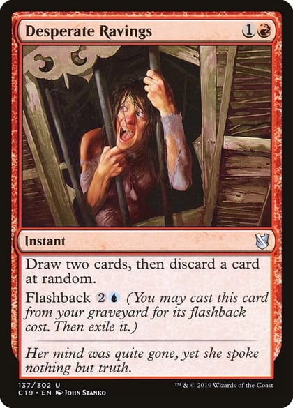 Desperate Ravings, Commander 2019 137