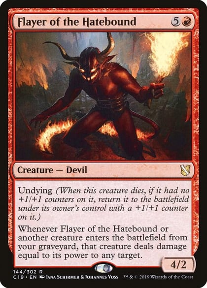 Flayer of the Hatebound, Commander 2019 144
