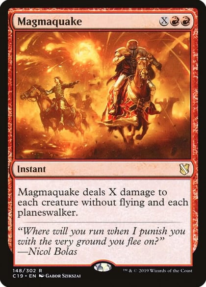 Magmaquake, Commander 2019 148