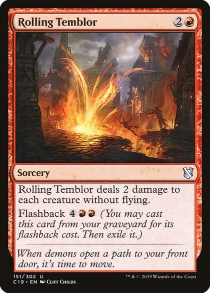 Rolling Temblor, Commander 2019 151