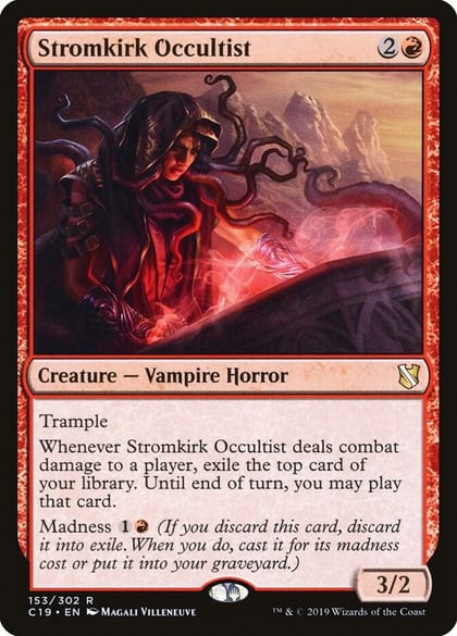 Stromkirk Occultist, Commander 2019 153
