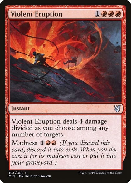Violent Eruption, Commander 2019 154