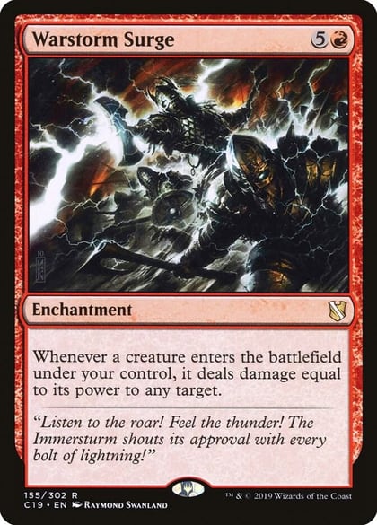 Warstorm Surge, Commander 2019 155