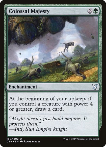 Colossal Majesty, Commander 2019 158