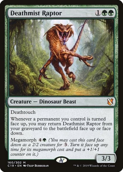 Deathmist Raptor, Commander 2019 160