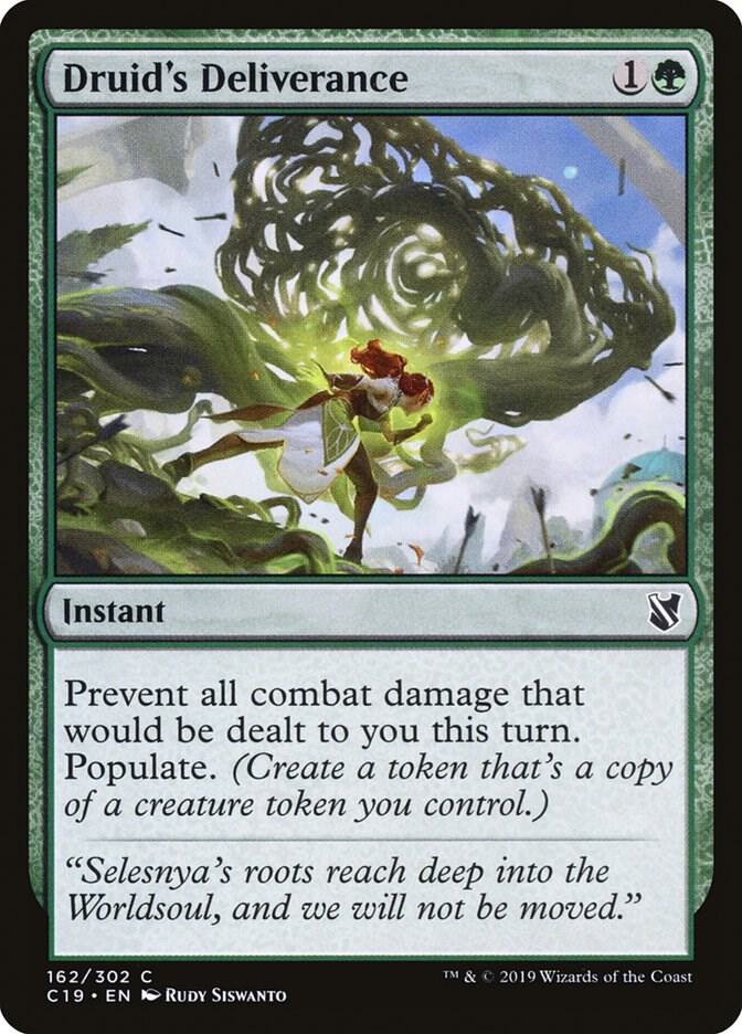 Druid's Deliverance, Commander 2019 162