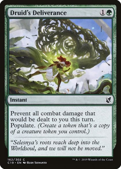 Druid's Deliverance, Commander 2019 162