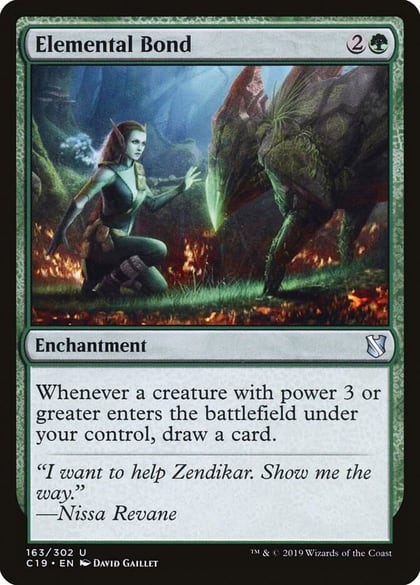 Elemental Bond, Commander 2019 163