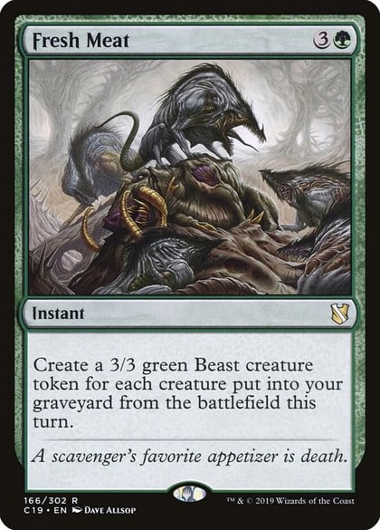 Fresh Meat, Commander 2019 166