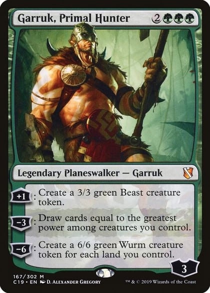 Garruk, Primal Hunter, Commander 2019 167
