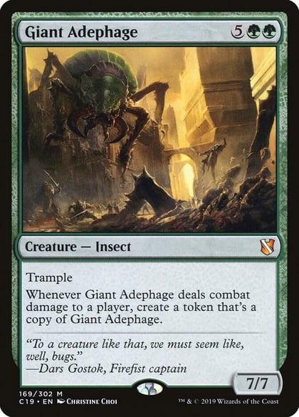 Giant Adephage, Commander 2019 169