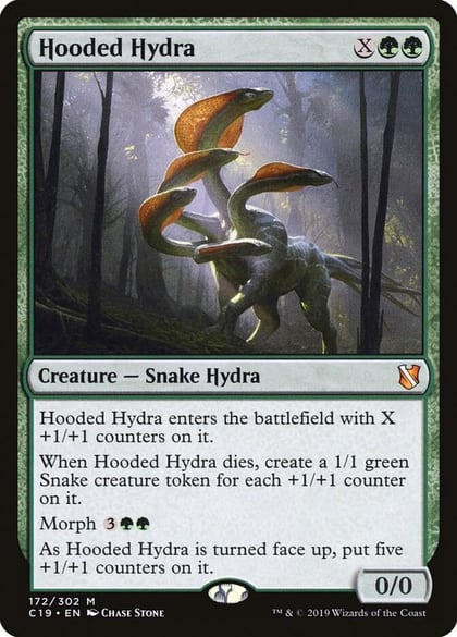 Hooded Hydra, Commander 2019 172
