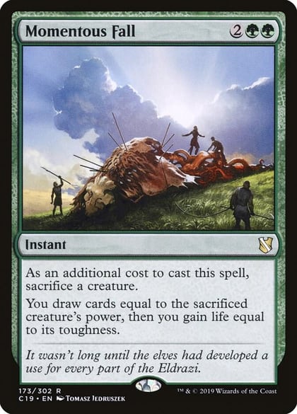 Momentous Fall, Commander 2019 173